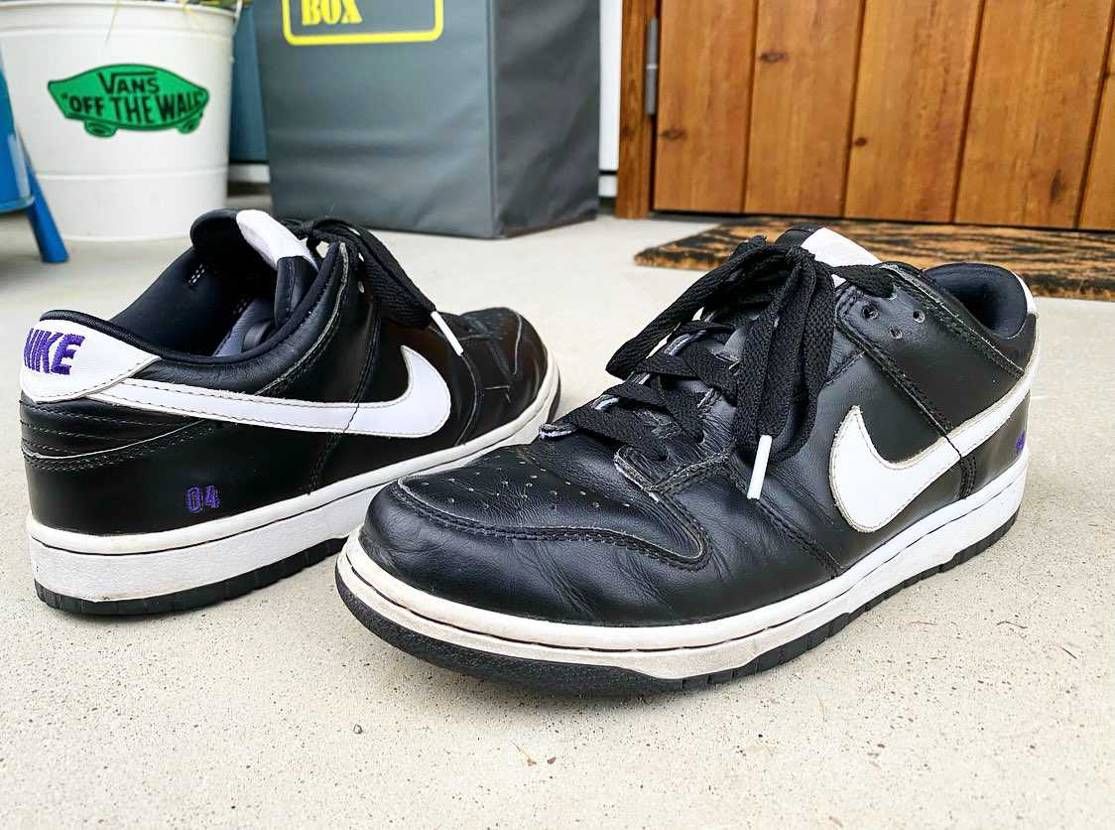 何年前だったか、まだNIKE iDだった頃に買ったDUNK LOWが出てきました