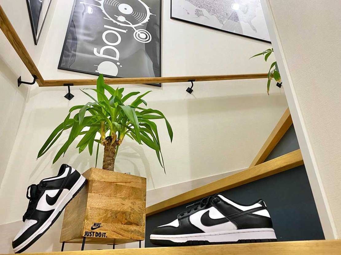 先日、初めてGR8で当選したダンクを一番家で合いそうな階段で撮ってみました🤔
