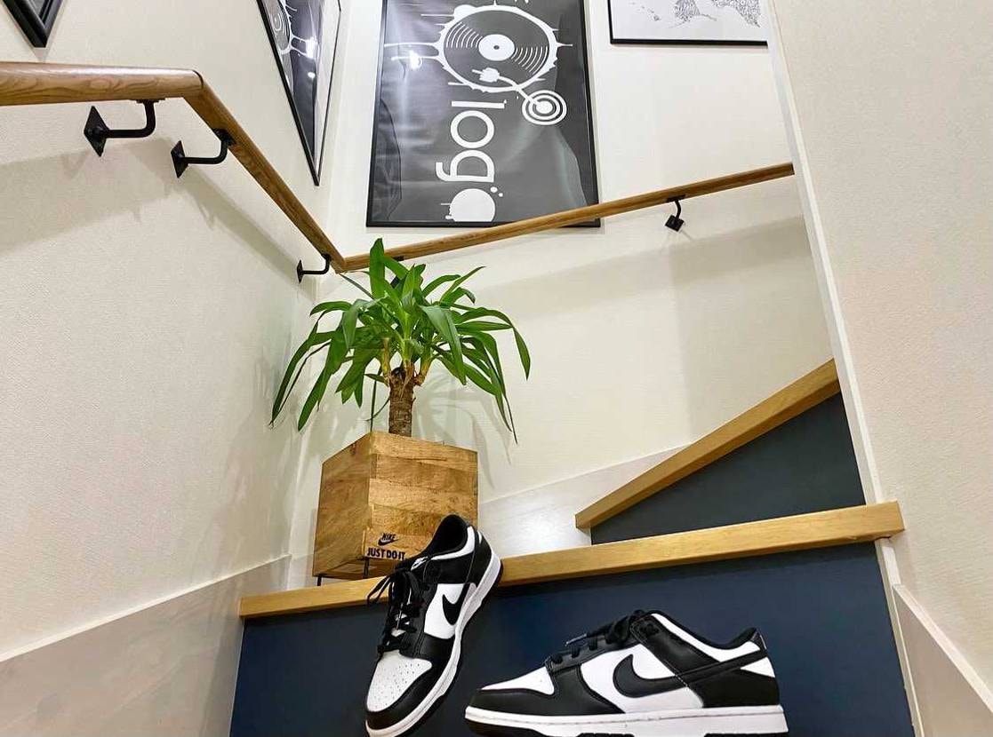 先日、初めてGR8で当選したダンクを一番家で合いそうな階段で