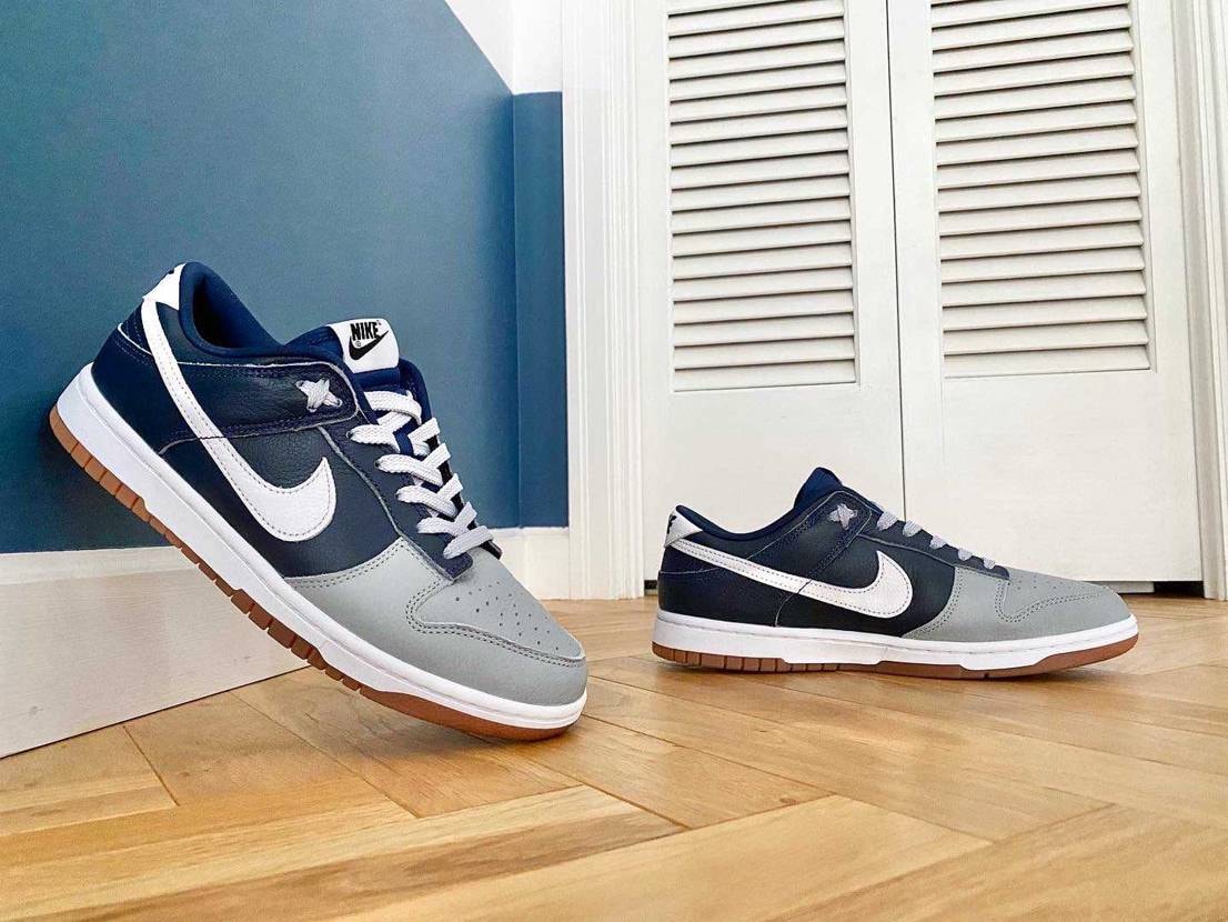 ネイビー、グレー、ホワイトの配色が好きすぎて2足目のBY Y