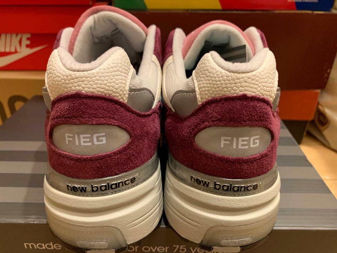 kith✖️new balance 992 Burgundy