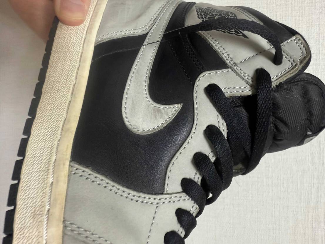 中学の頃から履いてるシャドウ2.0をケアしてみた