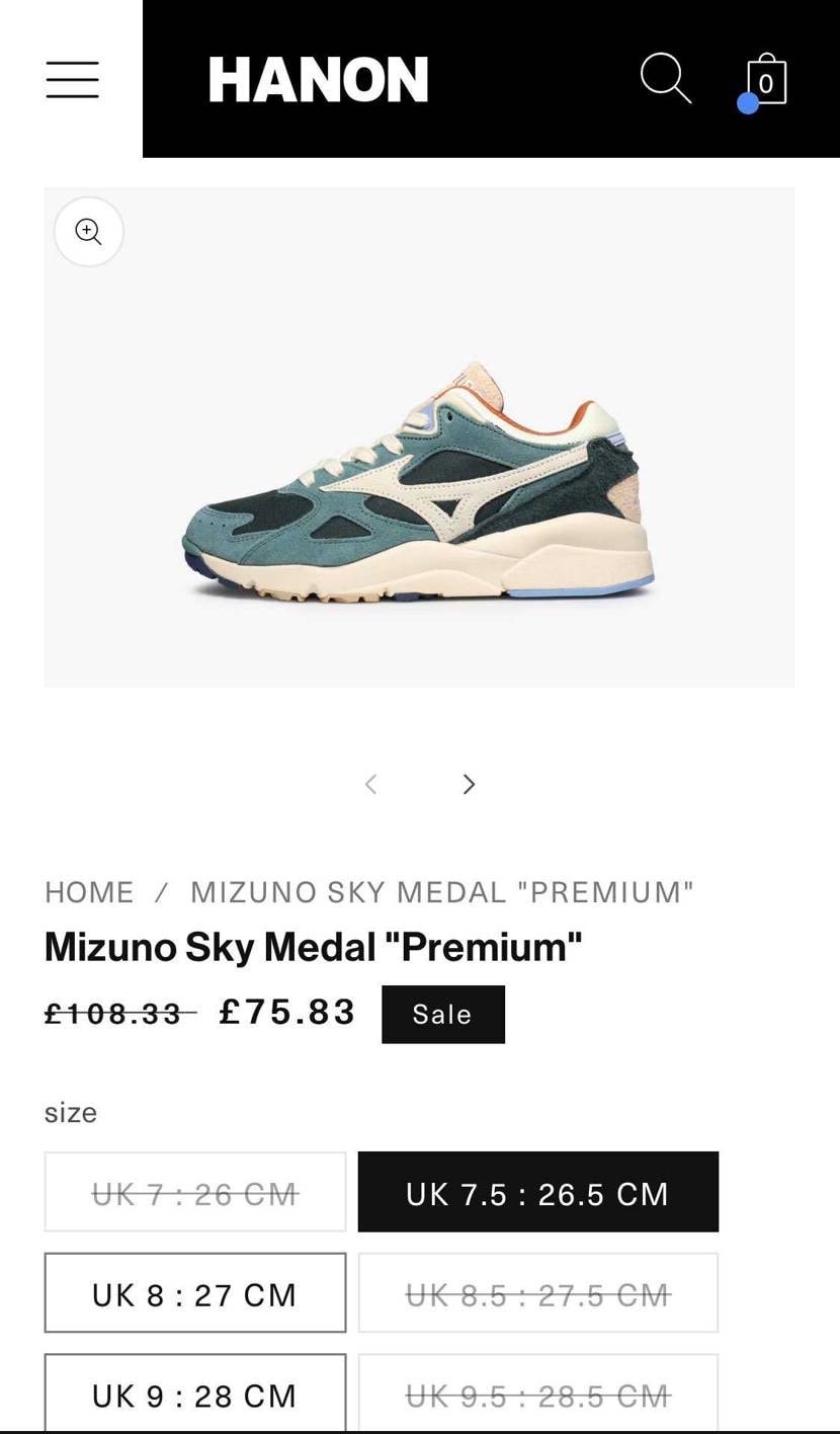 インラインぽくなくて良い👌
サイズ欠けてますけど探してた人