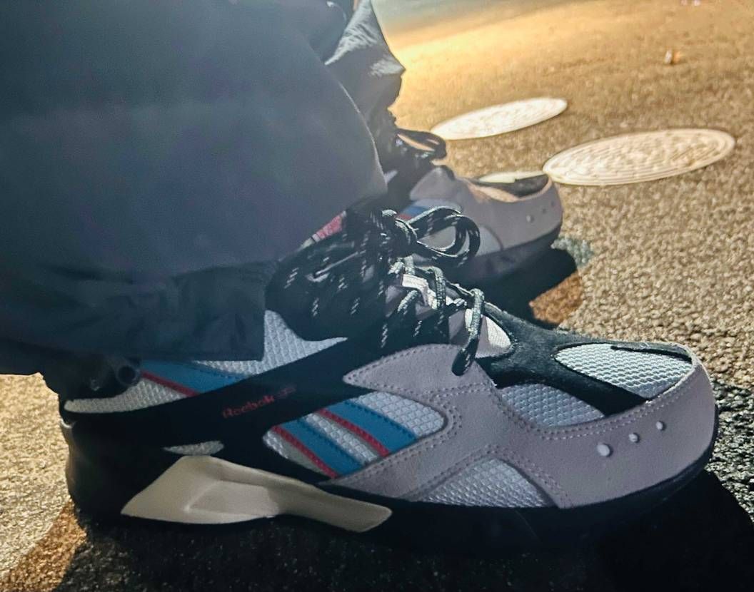 お気に入りで履き潰したMITA×balのaztrek‼️マイサイのデッド見つけた