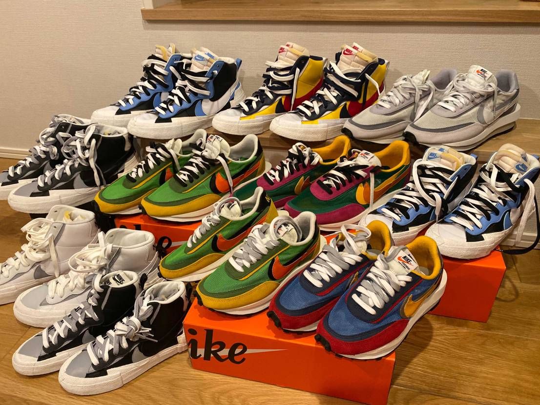 今回の sacai はアパレルが大勝利じゃなかろうか。
ナイキスポーツウェアの