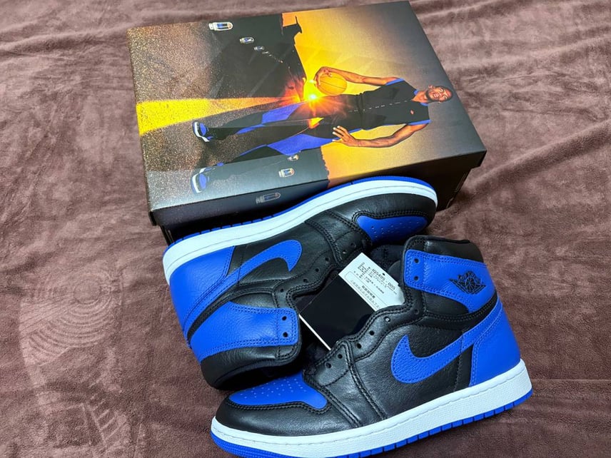 SNKRS抽選購入のRoyalが届きました。箱から既にカッコイイですね。実物は結
