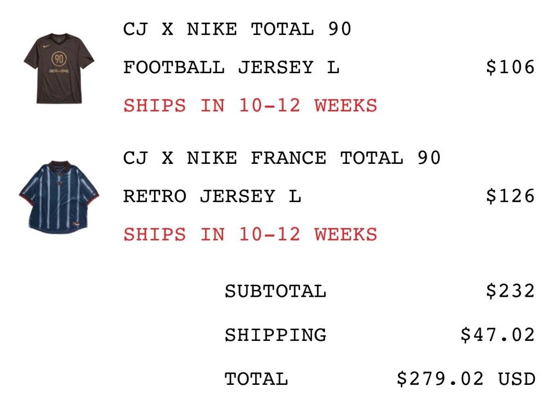 Travis公式で初めて買い物したった！
ワールドカップはとっくに終わったころ