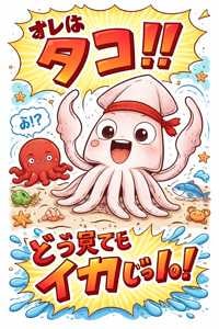 タコと言い張るイカ(出品者)