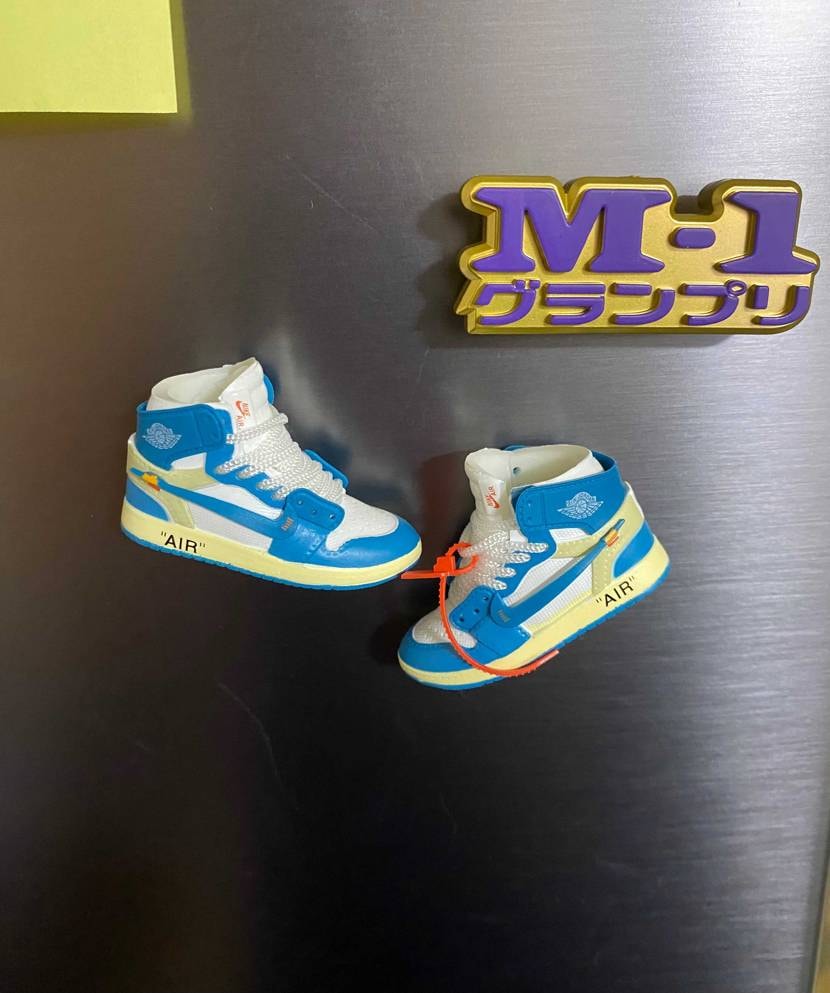 キーホルダーにしてもなぁと思い、マグネット作成