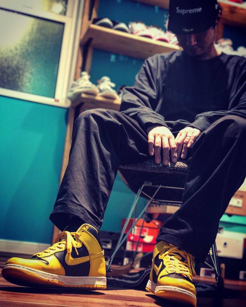本日アイオワダンクが到着しました👟
裏ミシガンが欲しかったのですが、もう満足