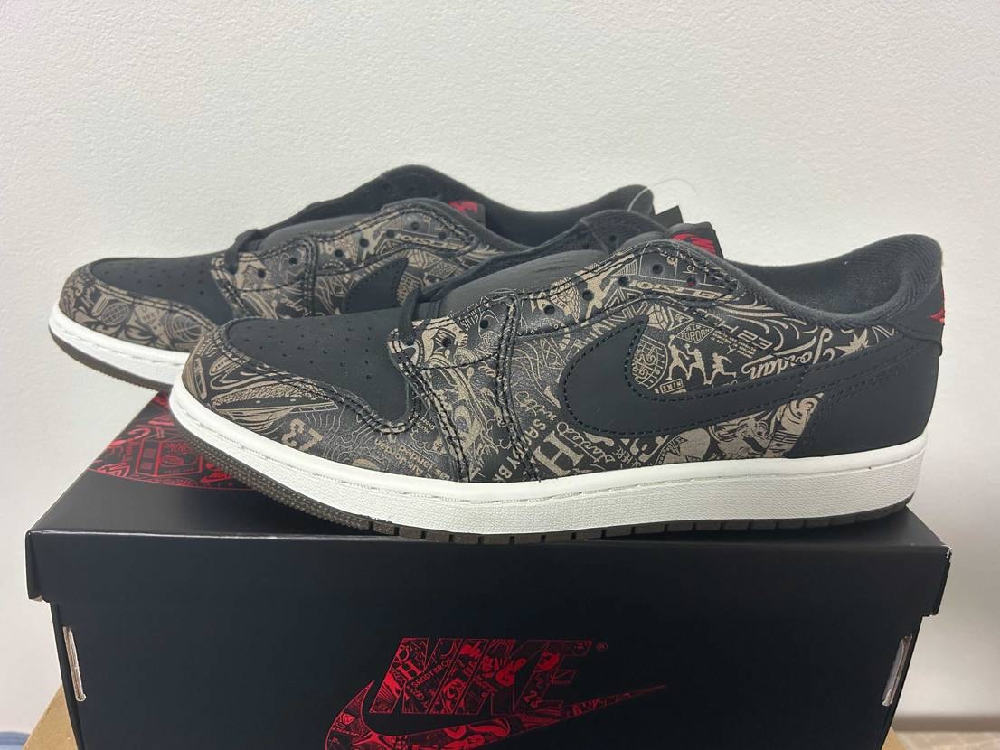 到着したAJ1 LOW Laser。

正直、かなり売れ