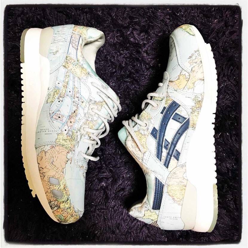 atmos asics gel-lyte3 一目惚れして買っ