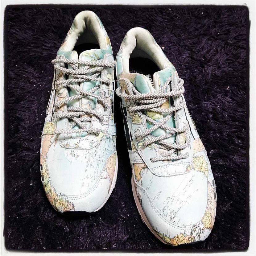 atmos asics gel-lyte3 一目惚れして買っ