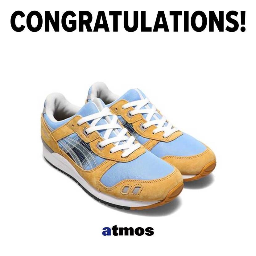 Atmosさんasicsは買わせてくれますね。