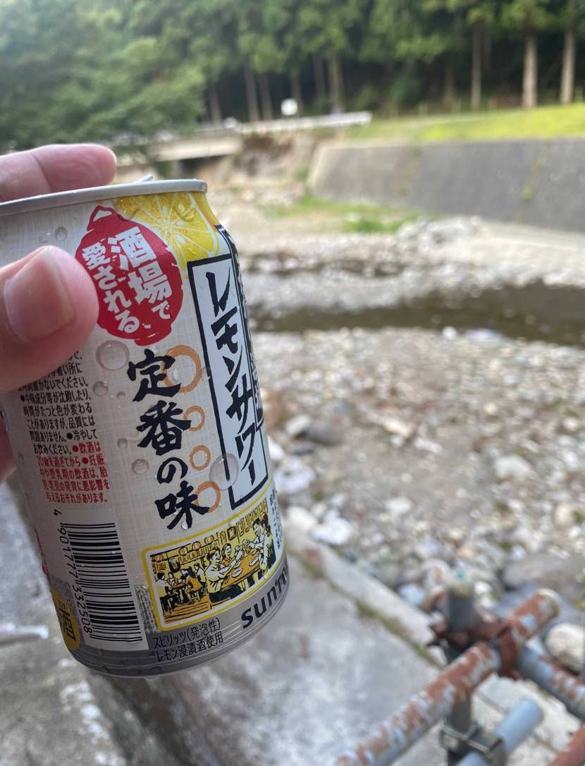 まだまだ夏を満喫中🫶
毎年恒例の🏞️自分達で獲った鮎で塩焼