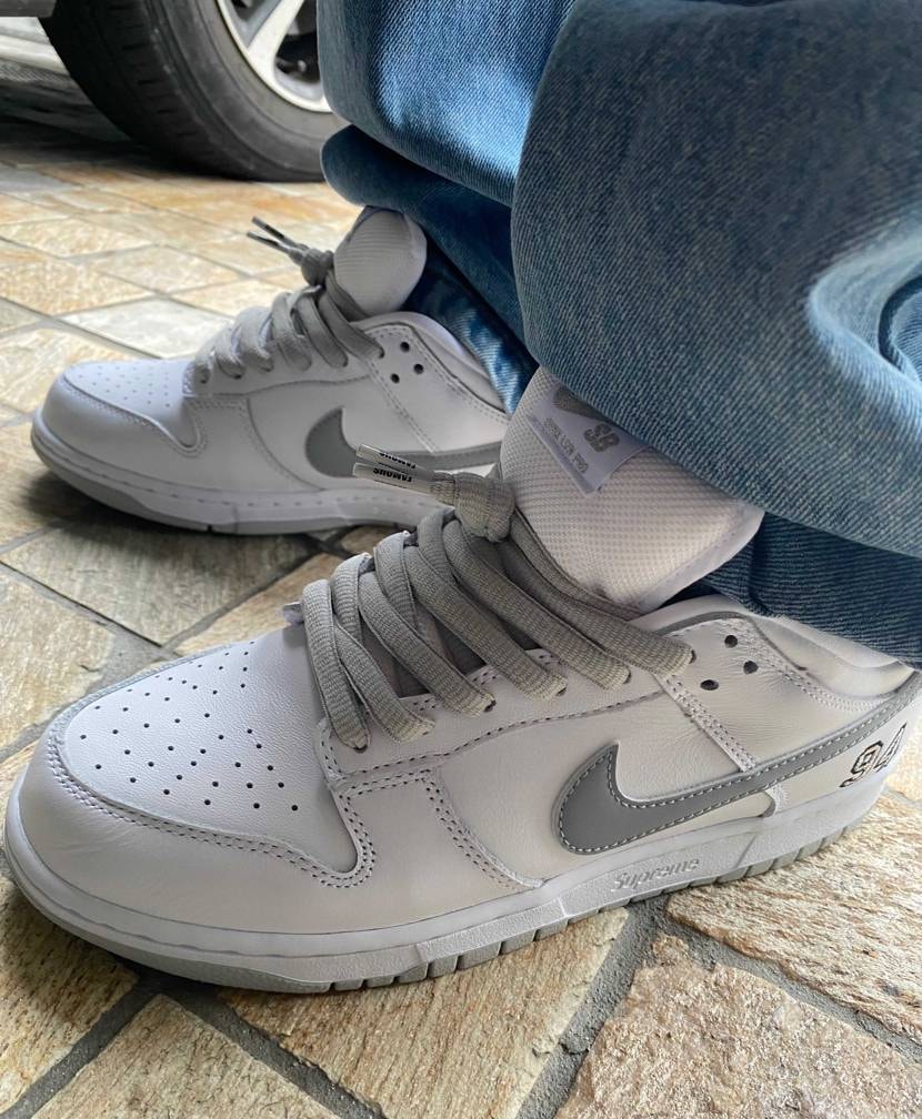supreme dunk sbさっそく履きました😍❤️やっぱ