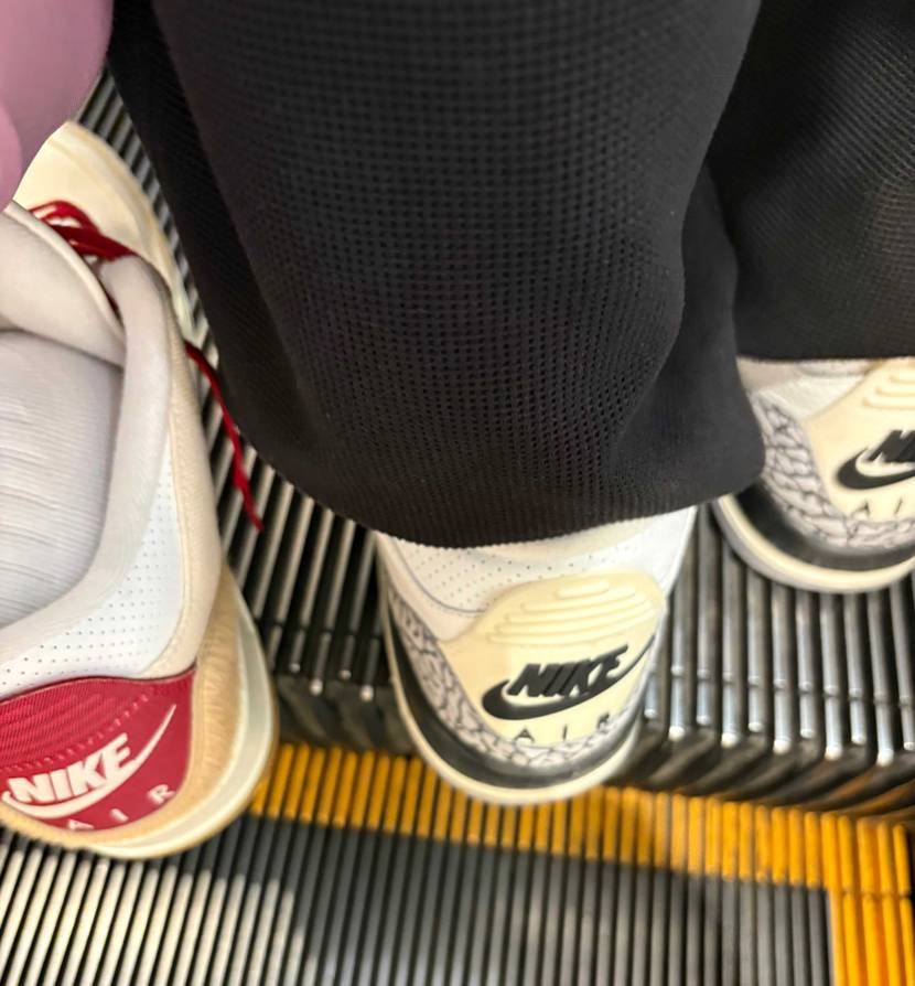 毎日あっついですねぇ🙈☀️てことでjordan3で出かけまし