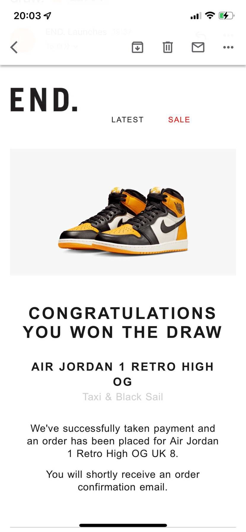 関税酷いからキャンセルします
スニーカーズで当たったから😁