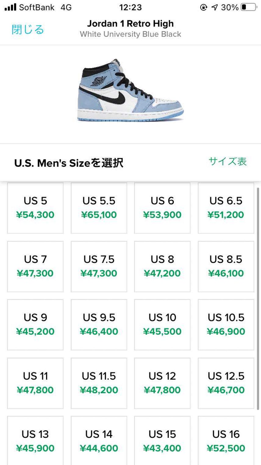StockXでこの額なのに本当に届くのか…
