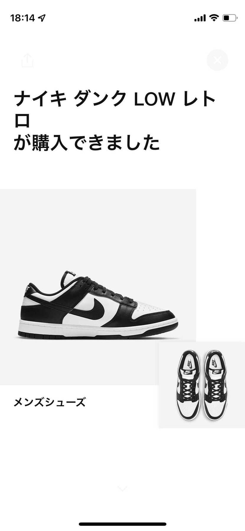 予備アカには来なかったからちゃんと限定アクセスなんだなと、とりあえずパンダ買えて