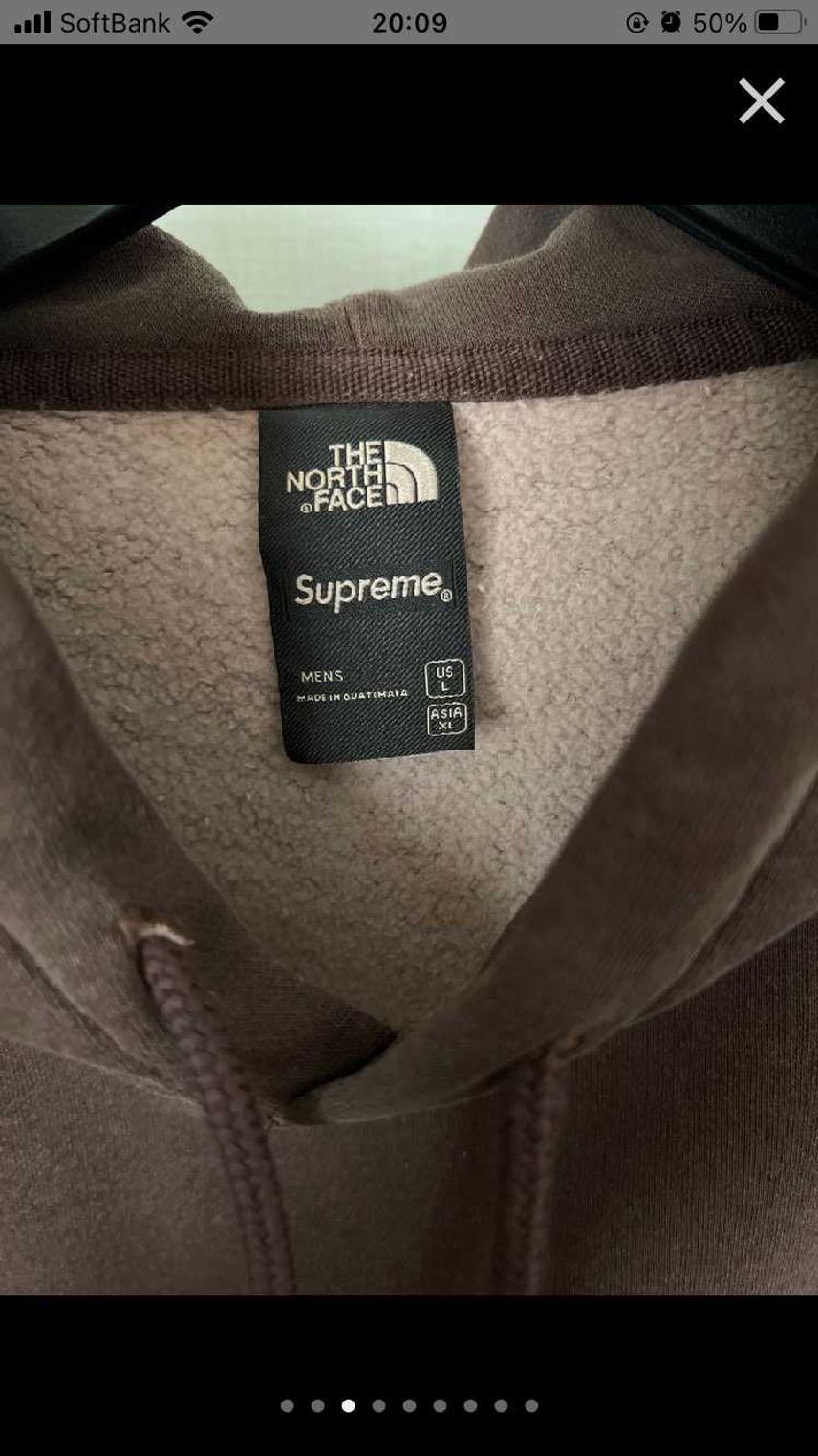 スニダンでsupreme×NORTHFACEコラボのパーカーを買ったのですが、