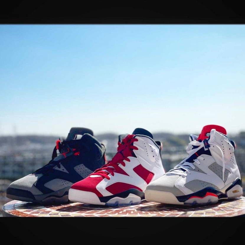 AIR JORDAN 6 Collections
右から"Tinker""
