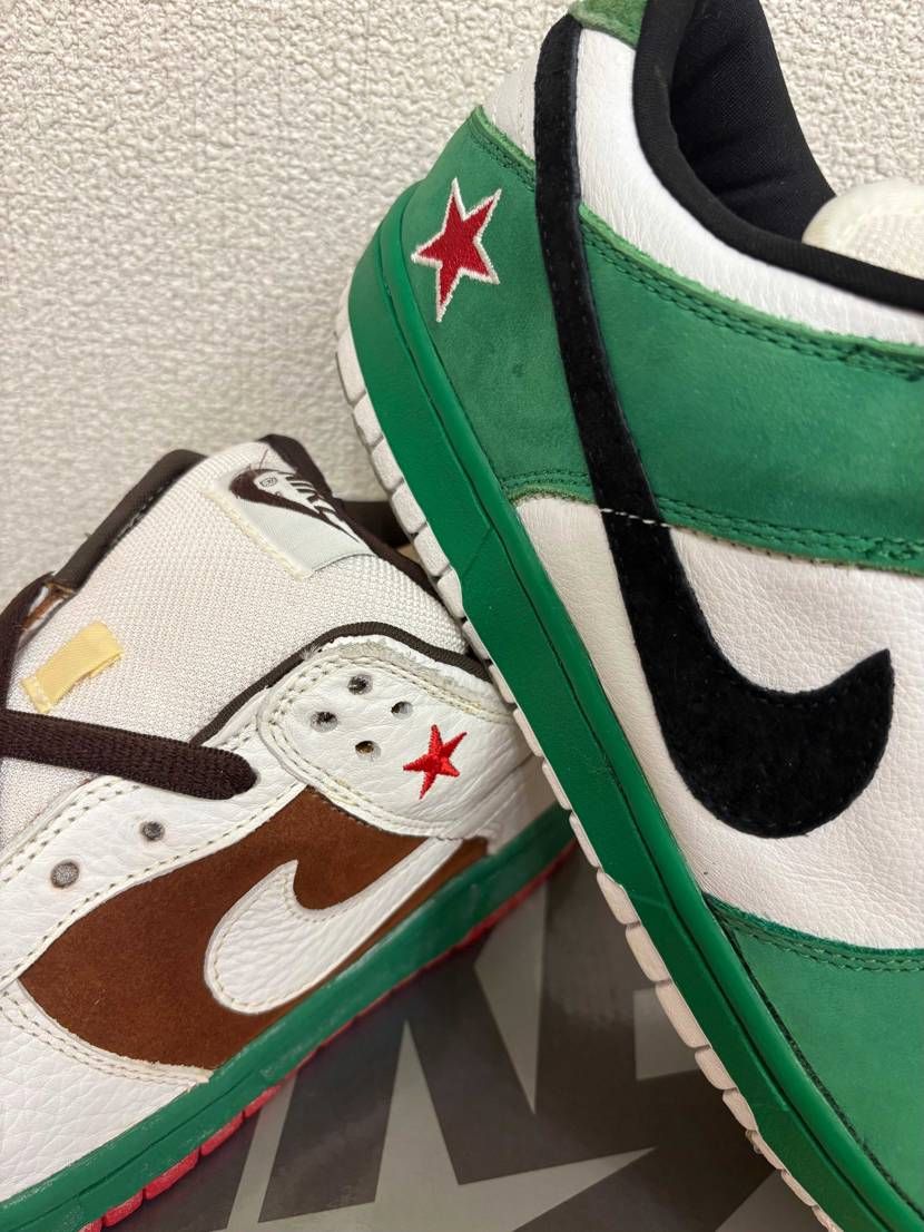 ・Nike SB Dunk Low Heineken