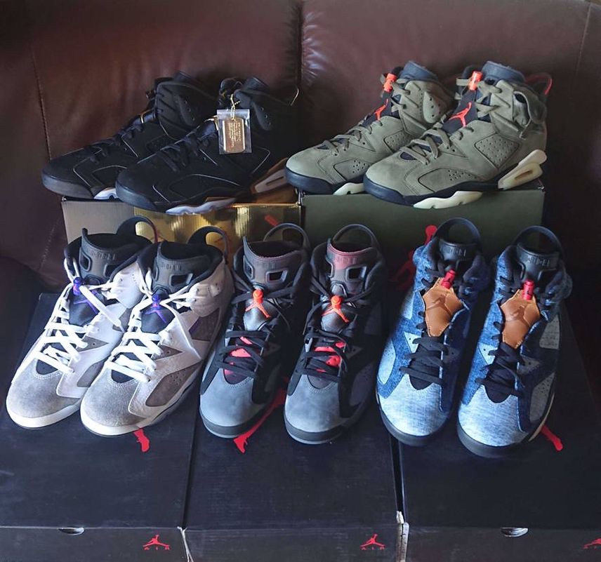 AJ6がやっとこ5兄弟に👟
AJ1はまったく買えません…