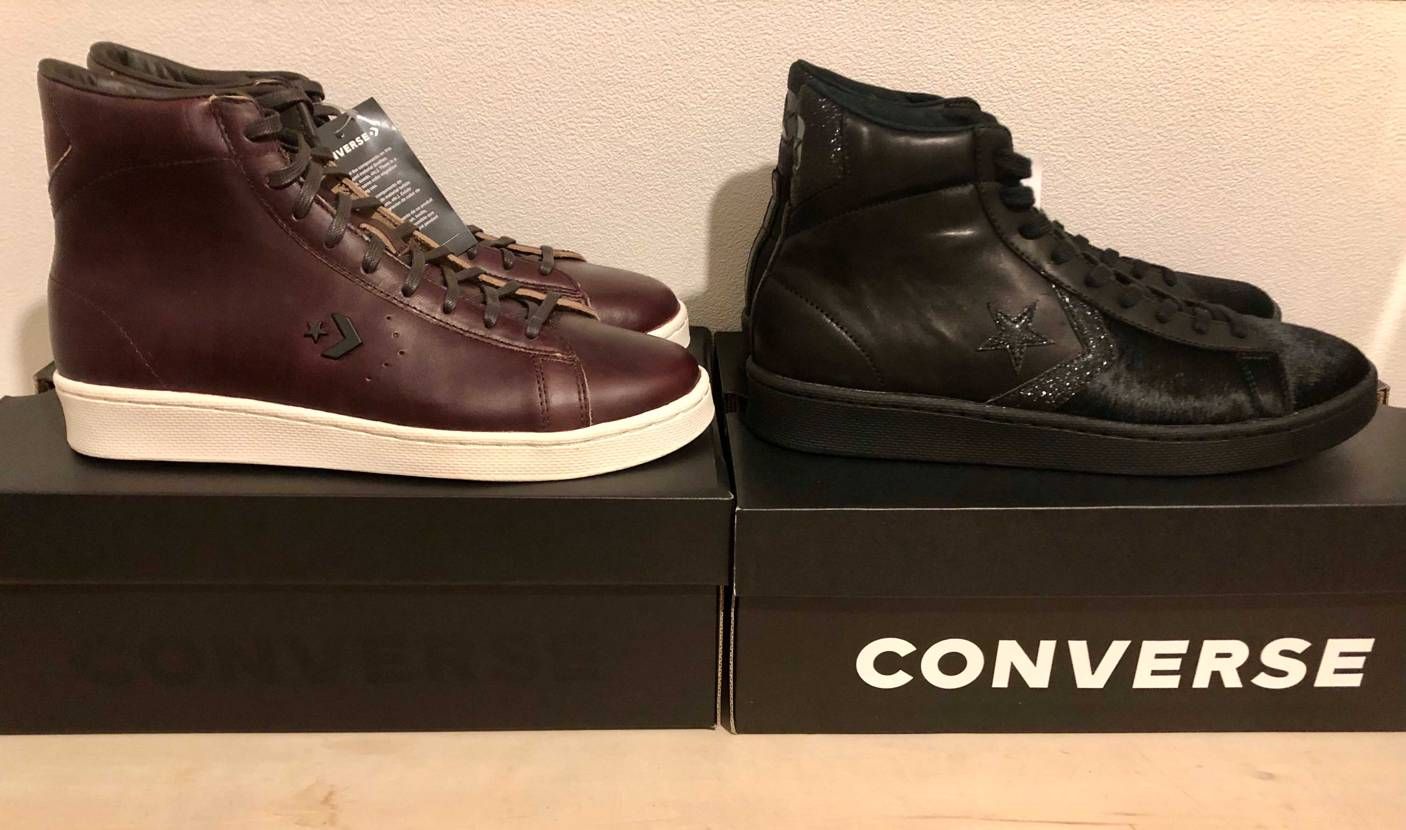 con活、始めました。horweenプロレザーやっと買えました。