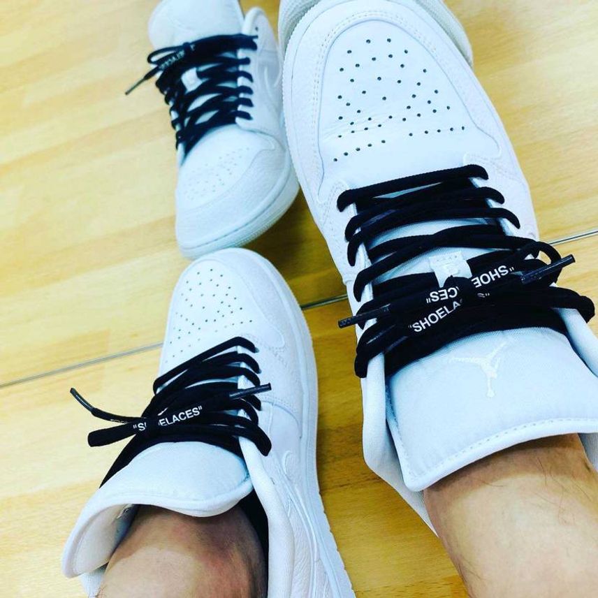 NIKE AIR JORDAN 1 LOW "TRIPLE WHITE"
ナイ