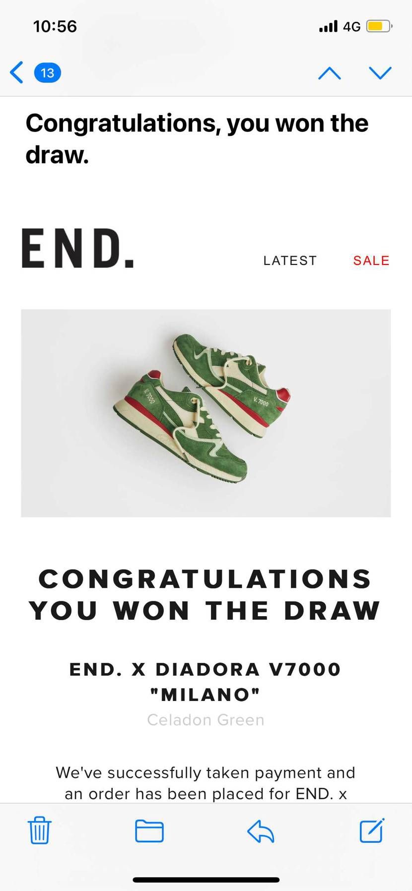 高い方が当たったな