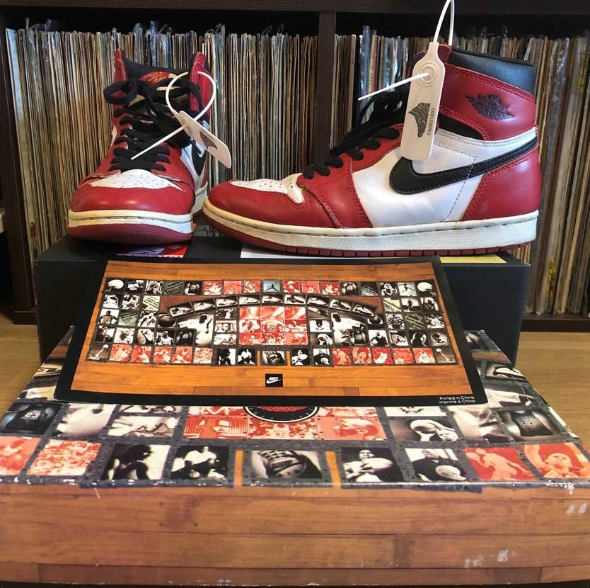 以前こちらで相談させていただき購入したJORDAN1(1994年)のコンプリート