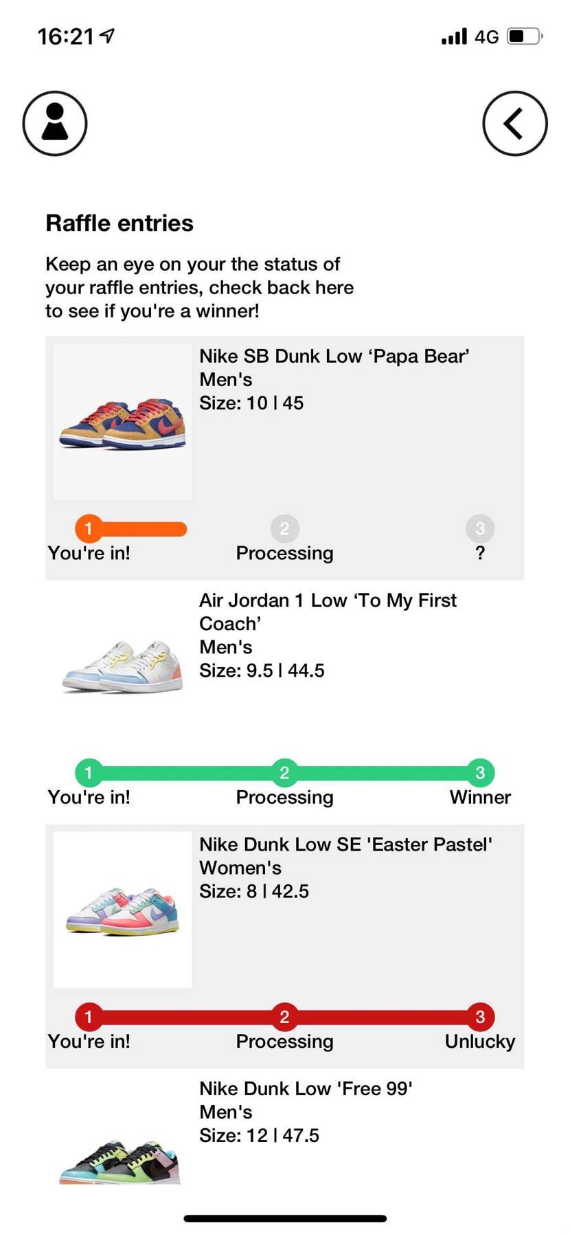 まさかのSVDで2足、size?で1足の当選😅
これで、このシリーズ全種類制覇