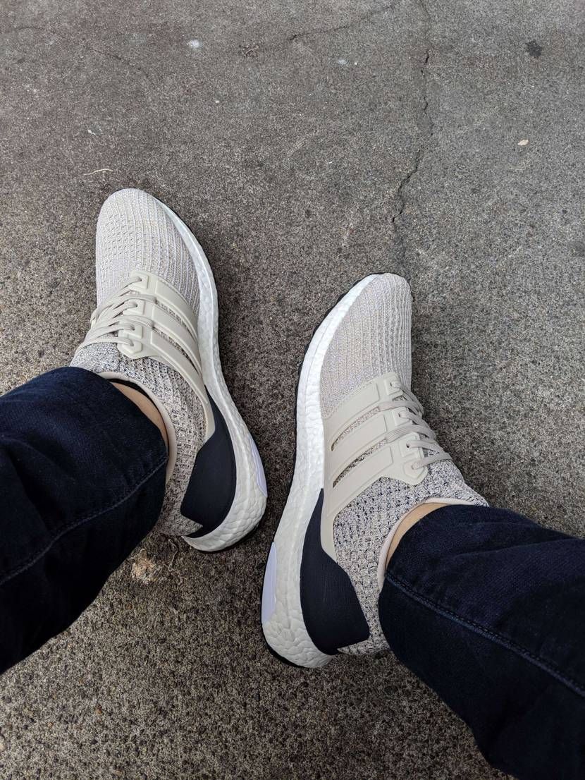 初おろしのウルトラブースト！
履き心地が今までにない感覚で昇天しそうです！