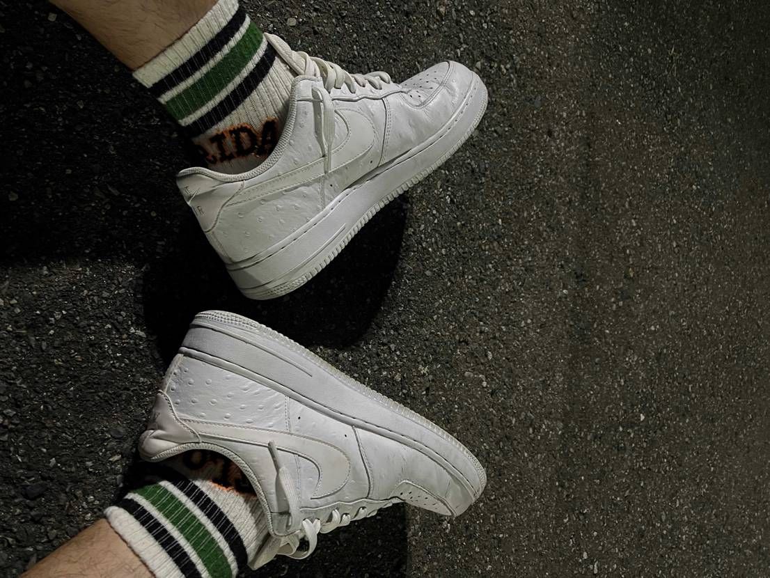 3000で買ったオーストリッチ。
29cmはデカすぎたな