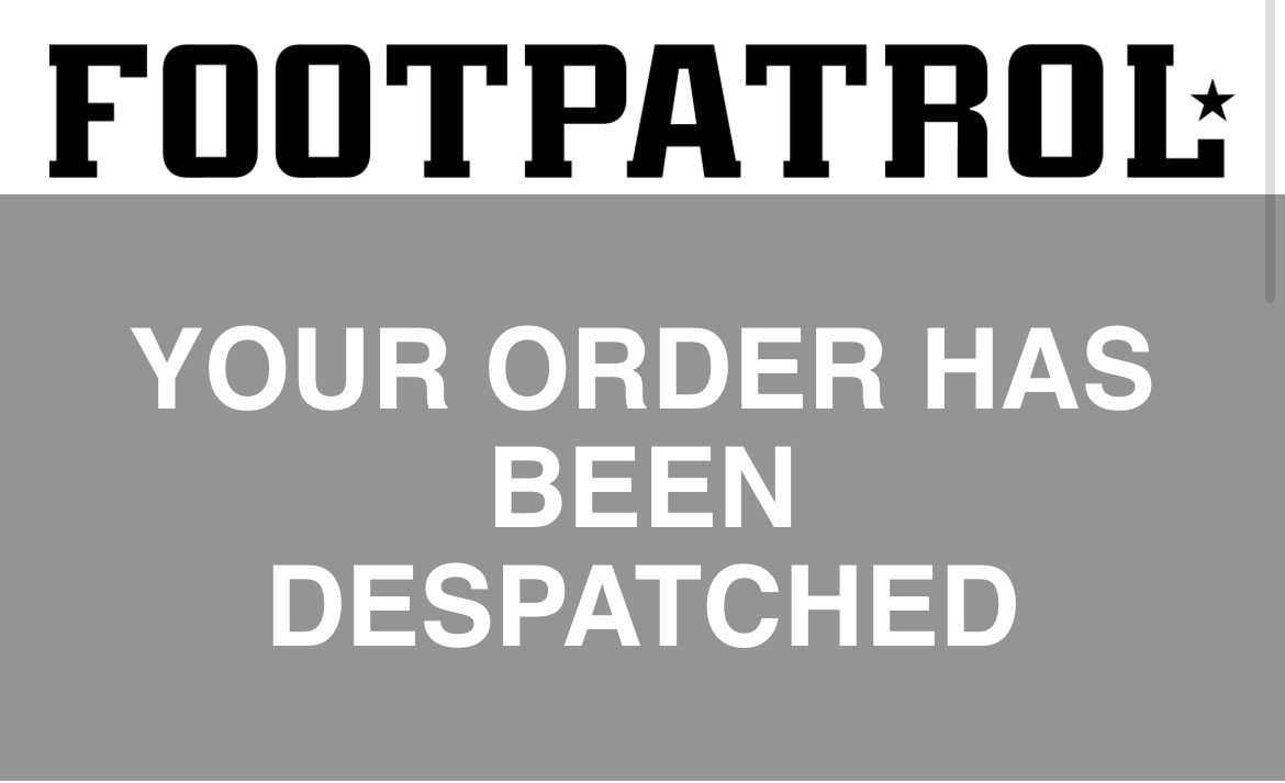 発送通知来た😆