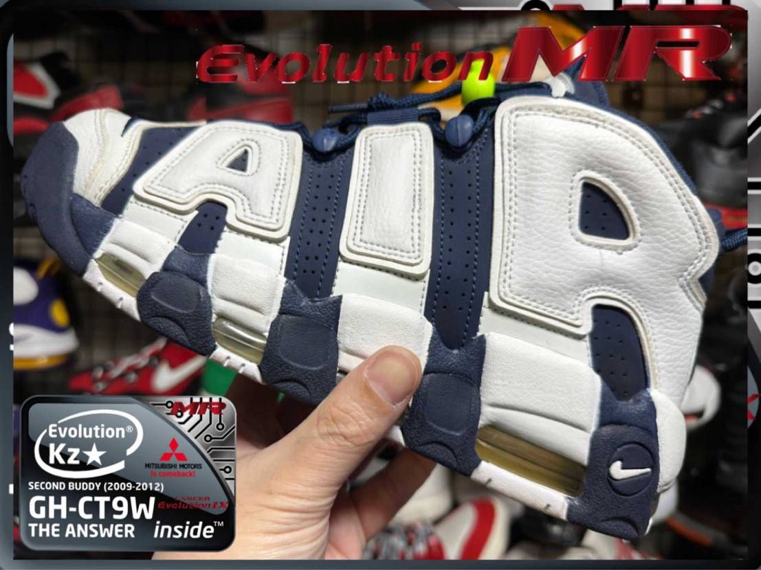 今更感満載ですが
air more uptempo 96’
Olympic(