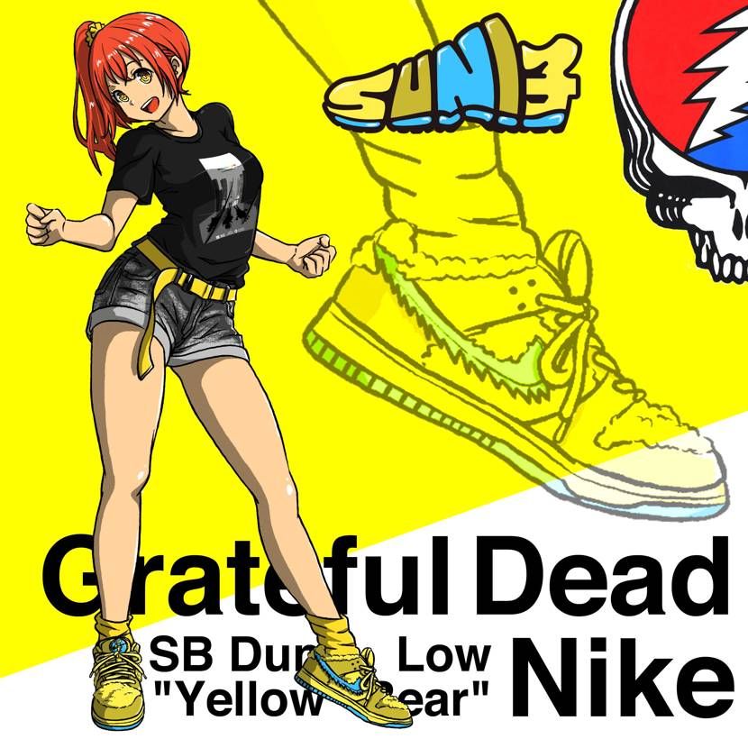 GRATEFUL DEAD BEARS ×NIKE SB DUNK LOW