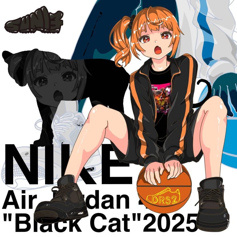 Nike Air Jordan 4 "Black Cat" (2025)

