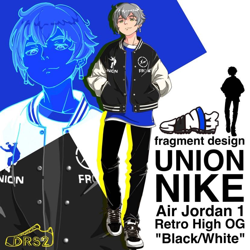 FRAGMENT x UNION x Nike Air Jordan 1 Ret