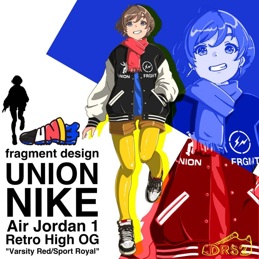 FRAGMENT x UNION x Nike Air Jordan 1 Ret