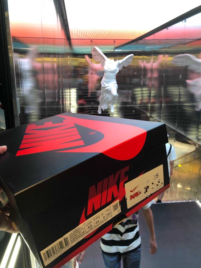 NIKE PASS原宿まで取りに来ました〜けっこう並んでたん