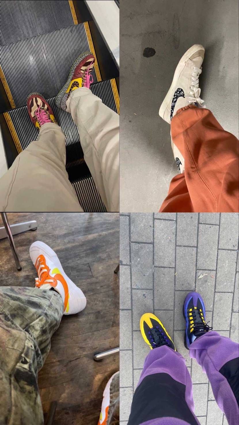 スニーカーが好きになってから服が増えまくった。
あるあるだと思うけど
