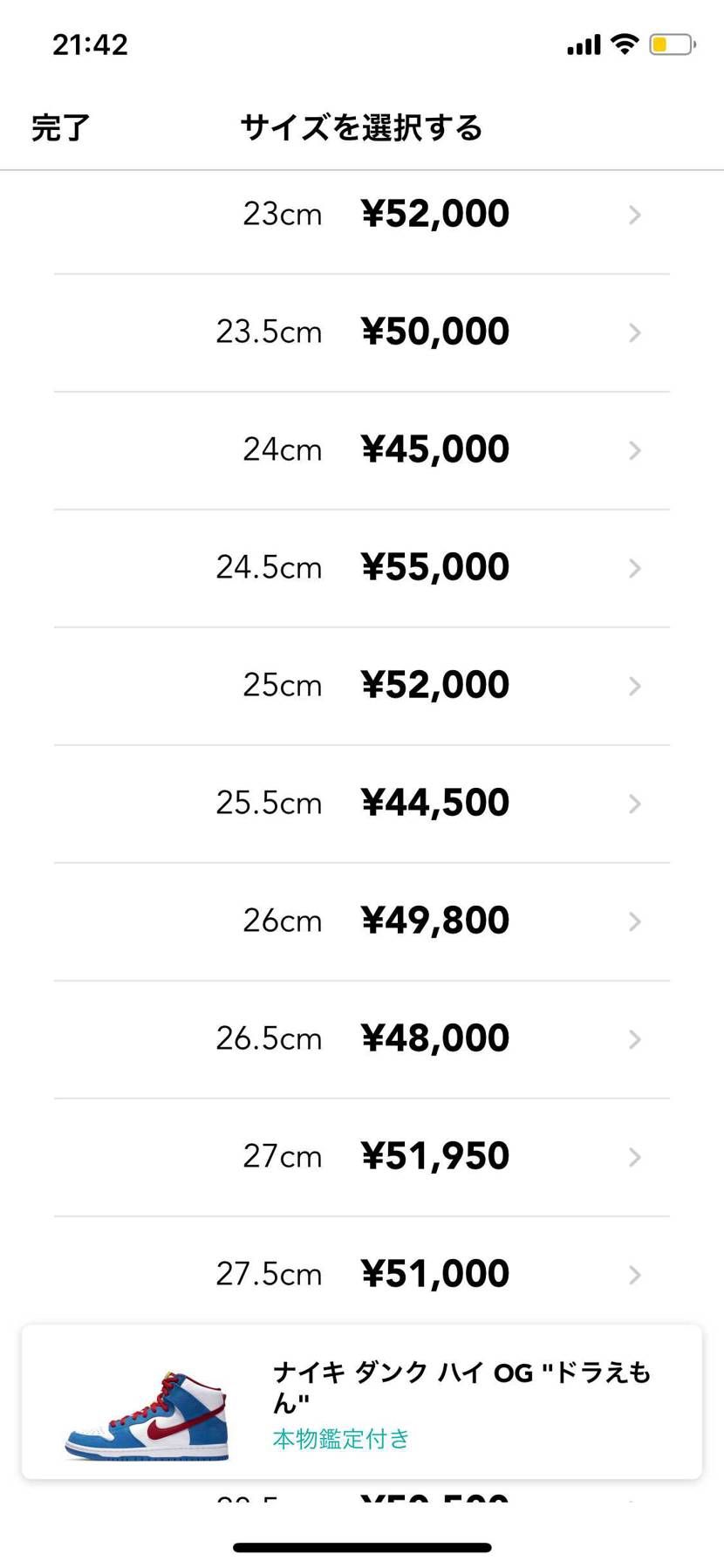 ばかなのこの価格で出品してる人達w
安売りすぎやろw
まだ下がると思ってる貧