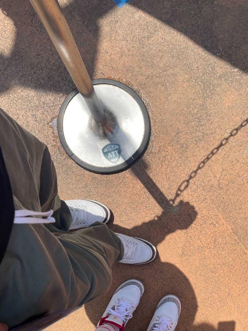AJ3でユニバ✌️椅子座った時にお土産全部忘れちゃったけど楽しかった🥺