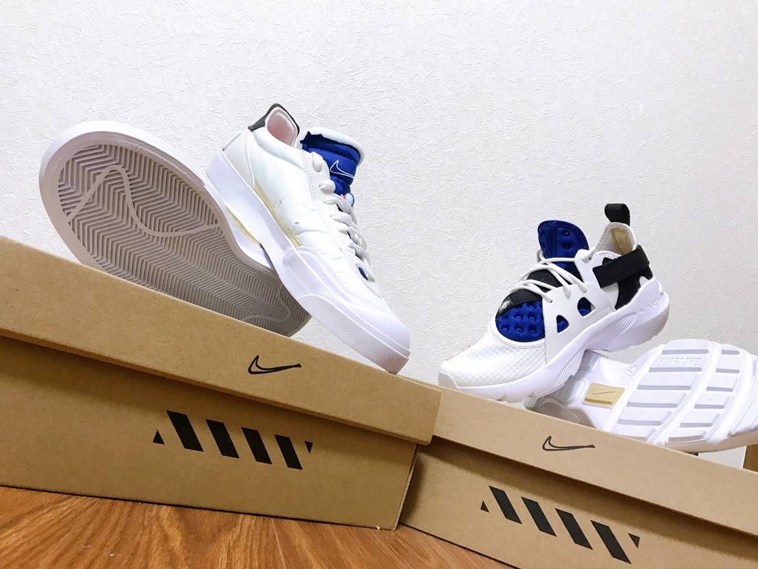 今回はサイズ感が掴めなかったので(SNKRS購入)マイサイの+1cmで購入してみ