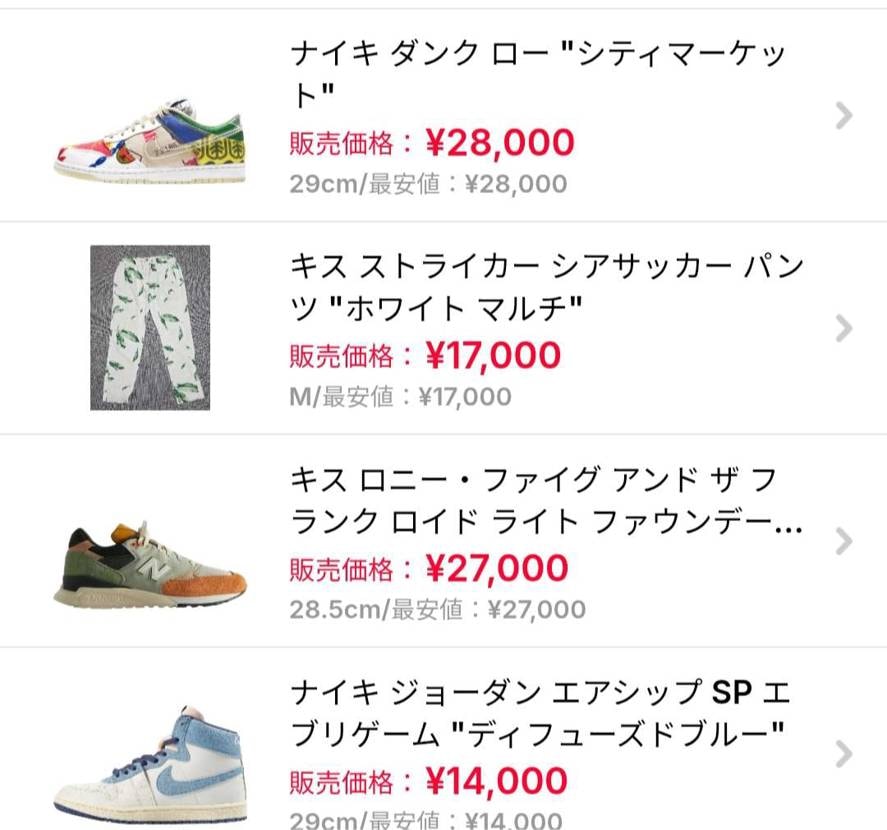 断捨離。価格見直してます。