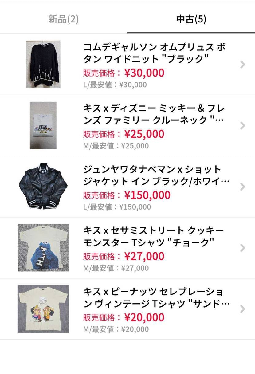 断捨離。SOLDしたものもあるので追加してます。