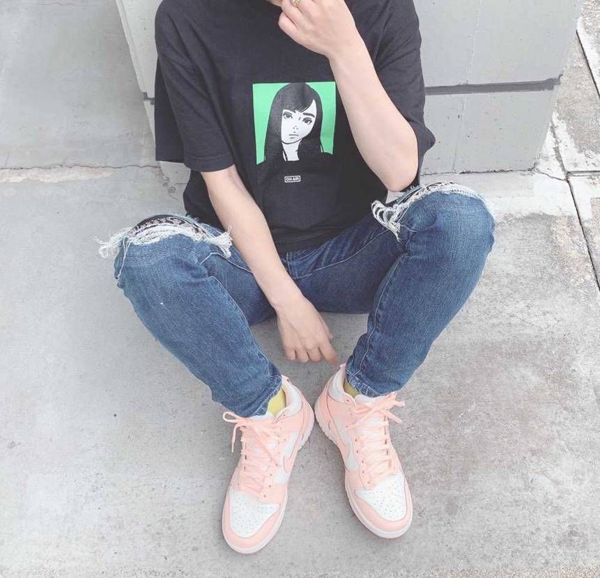 ピンクのダンクでボーイッシュも甘くなる🥰
可愛いダンクありがとうございます😊💕