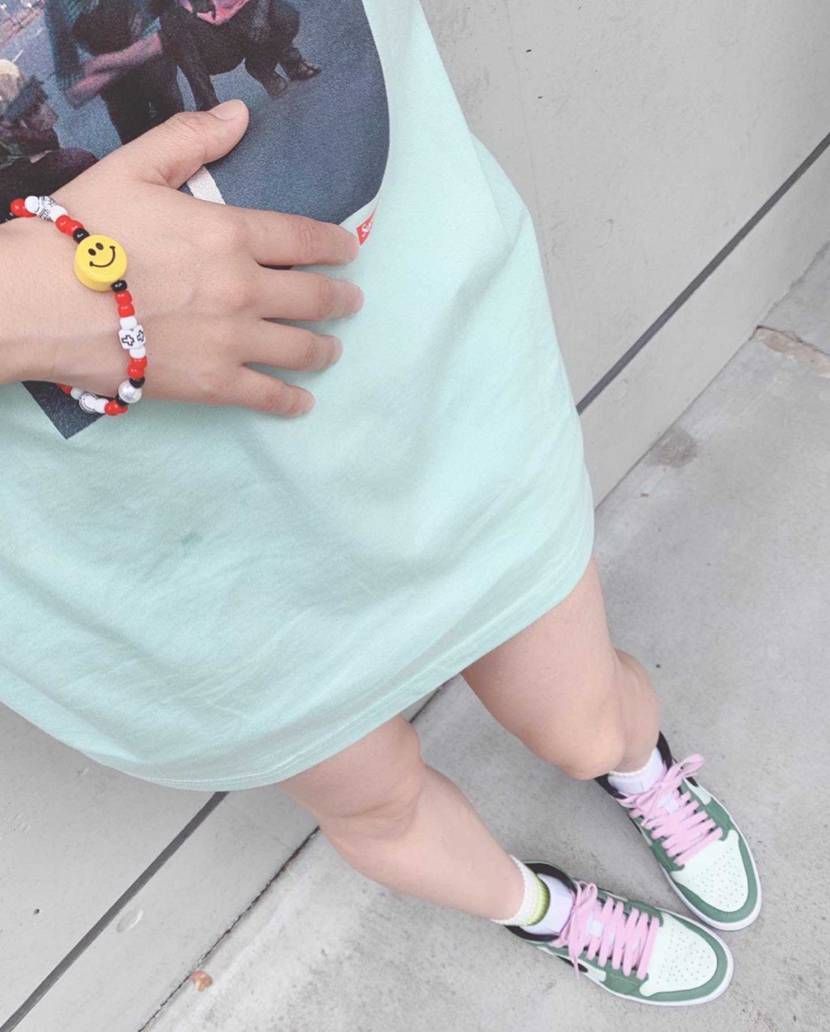 New Post!!!爽やかグリーンコーデ！
運命掴んで変